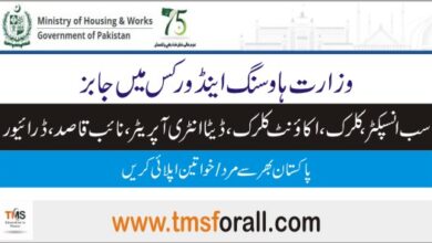 Ministry of Housing & Works Jobs 2023