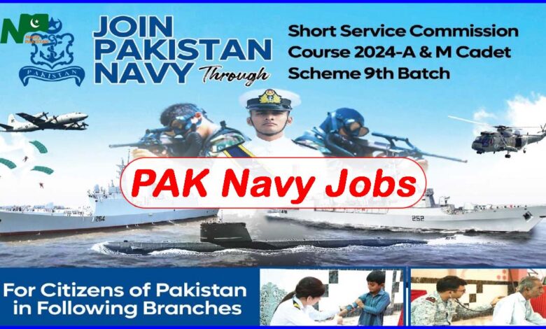 Pak Navy SSC 2024-A