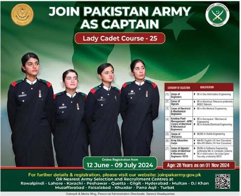 Lady Cadet Course 2025 