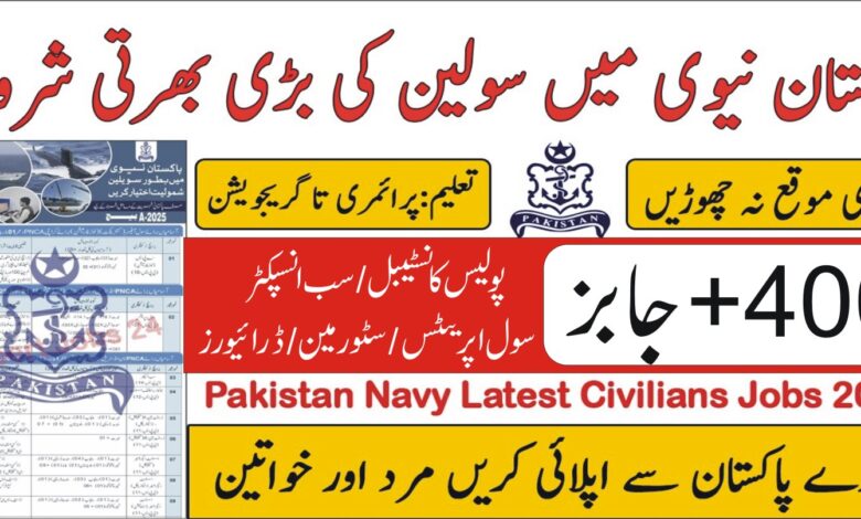 Pak Navy Jobs 2024