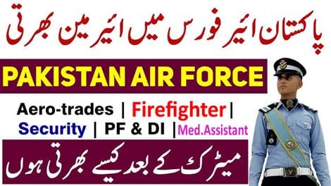 PAF latest jobs 2025