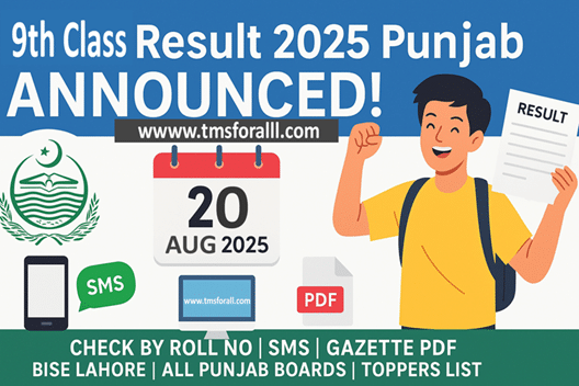 9th Class Result 2025