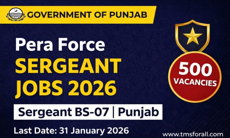 PERA Sergeant Jobs 2026