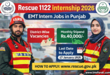 Join Rescue 1122 As EMT Intern