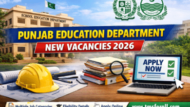 Punjab Education Department New Vacancies 2026