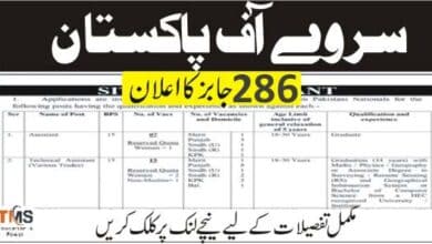 Survey Of Pakistan Jobs